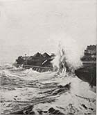 Marine Palace  two hours before high water storm of 29th November 1897 | Margate History